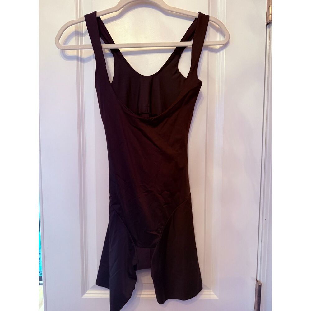 New Without Tags Shape Away® Open Bust Thigh Slimmer Bodysuit Size Small